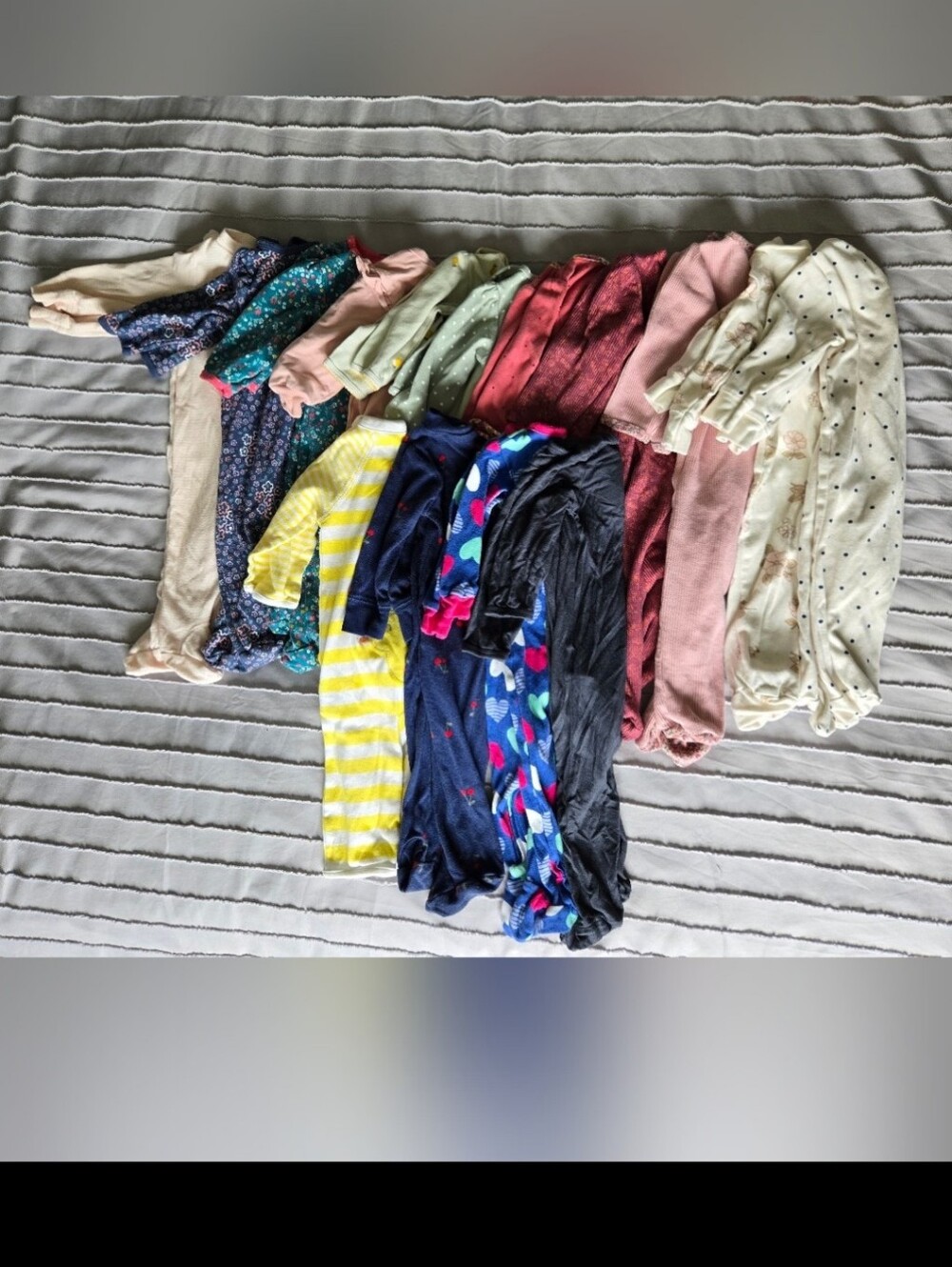 ​Huge 6M Baby Girl Clothes Lot - Sleepers, Sweater, Swimsuit & Tops